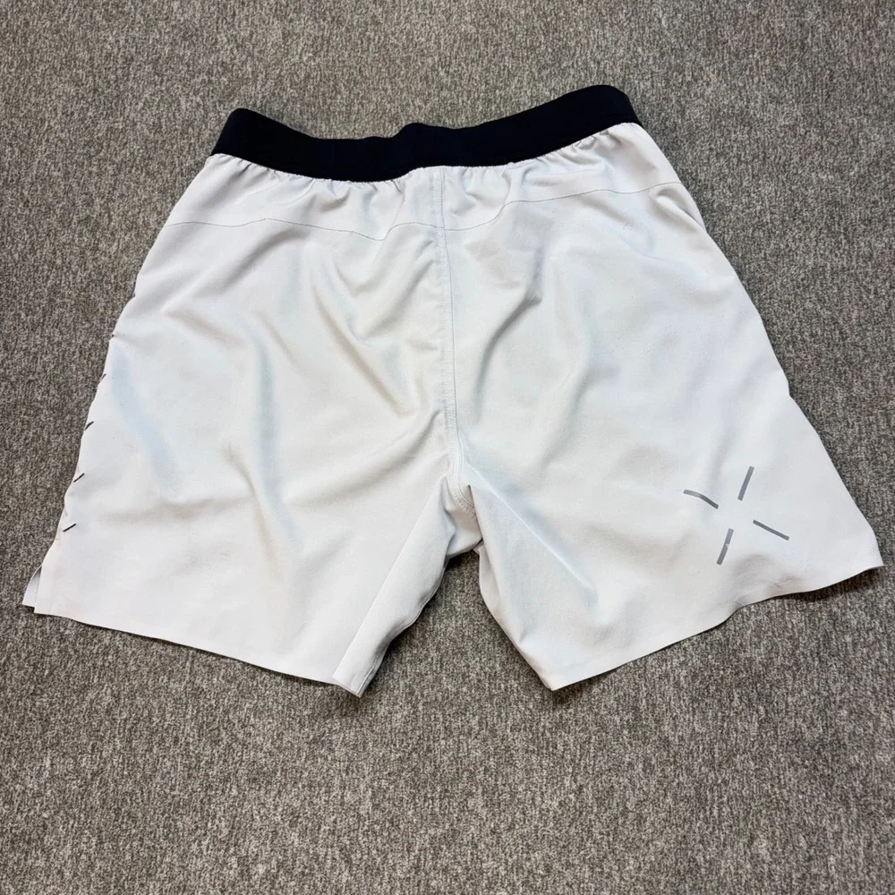 Ten Thousand Men Gray Lightweight Training Running Shorts Medium 6